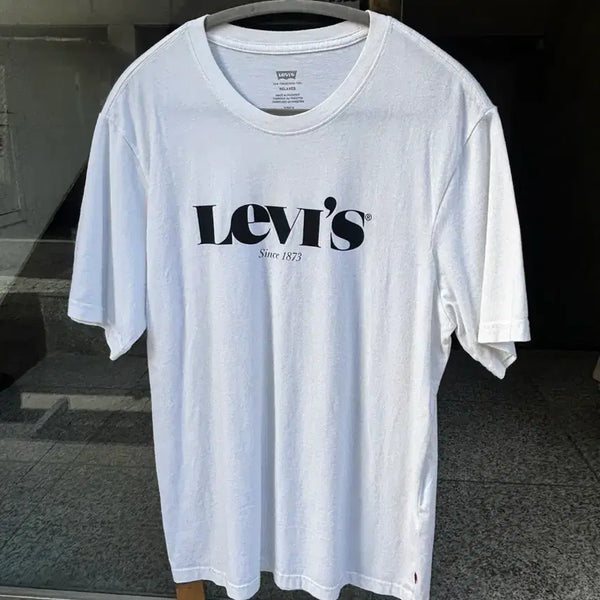 [BUNJANG] Levi's White T-Shirt / 리바이스 반팔티 화이트