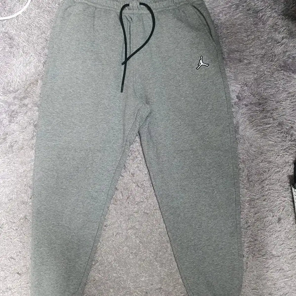 [BUNJANG] Nike Jordan Essentials Fleece Jogger Pants Grey XL / 나이키 조던 바지 에센셜 플리스 조거 팬츠 그레이 xl