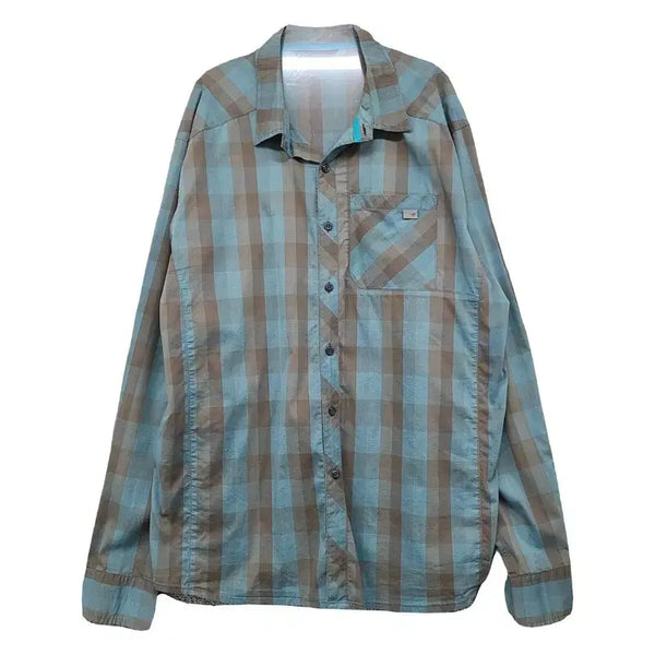 [BUNJANG] Arc'teryx Check Light Blue Shirt XL / 아크테릭스 체크 라이트 블루 셔츠 XL