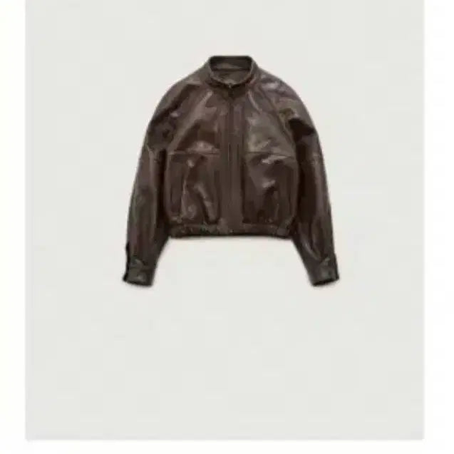 [BUNJANG] The Barnet Leather Jacket Brown / 새상품) 더바넷 가죽자켓 브라운