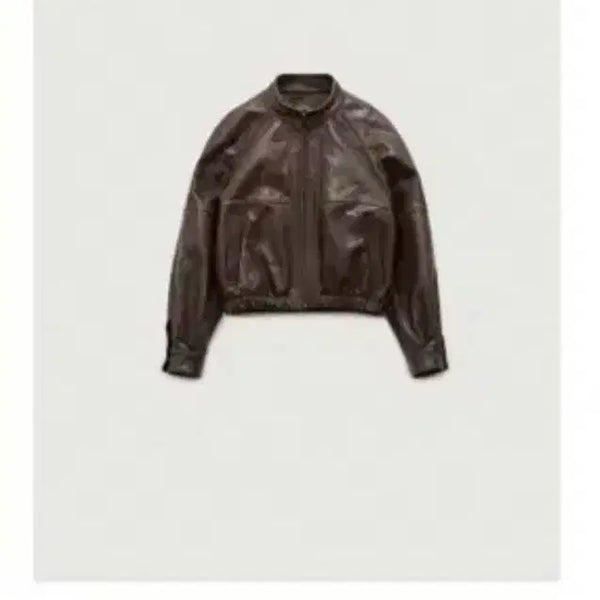 [BUNJANG] The Barnet Leather Jacket Brown / 새상품) 더바넷 가죽자켓 브라운
