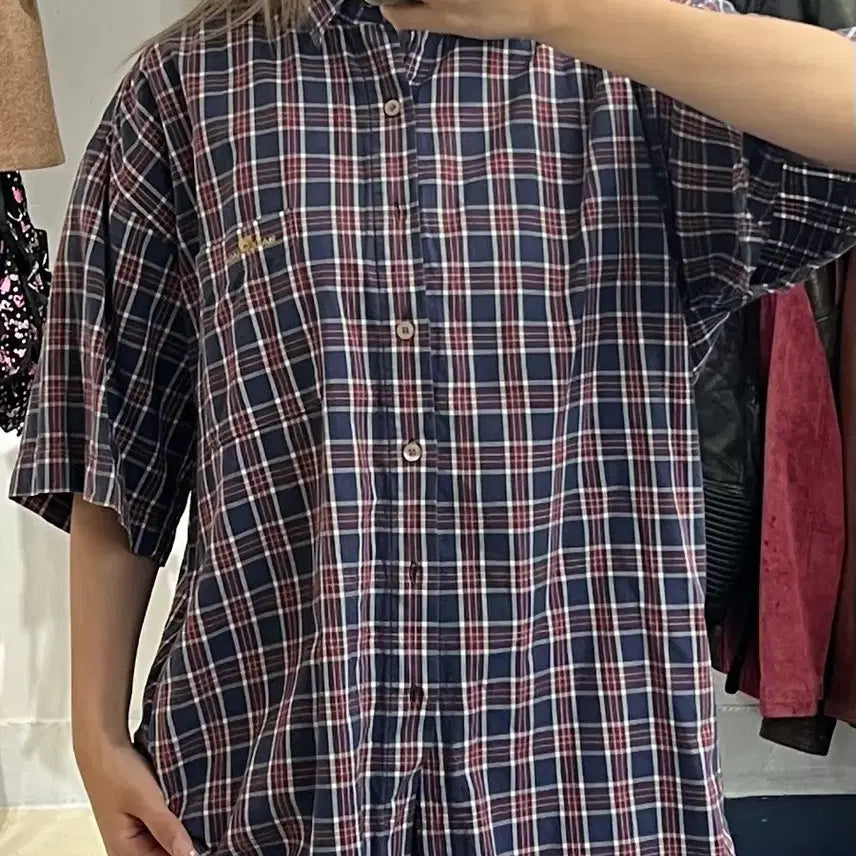 [BUNJANG] 1990s Balenciaga Short Sleeve Shirt XL / 1990s Balenciaga 발렌시아가 반팔셔츠