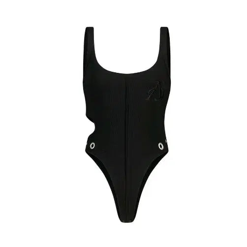 [BUNJANG] Az You Are Cut-Out Sleeveless Body Suit Black / [애즈유아 바디수트 블랙 판매] 컷아웃 슬리브리스 여성의류