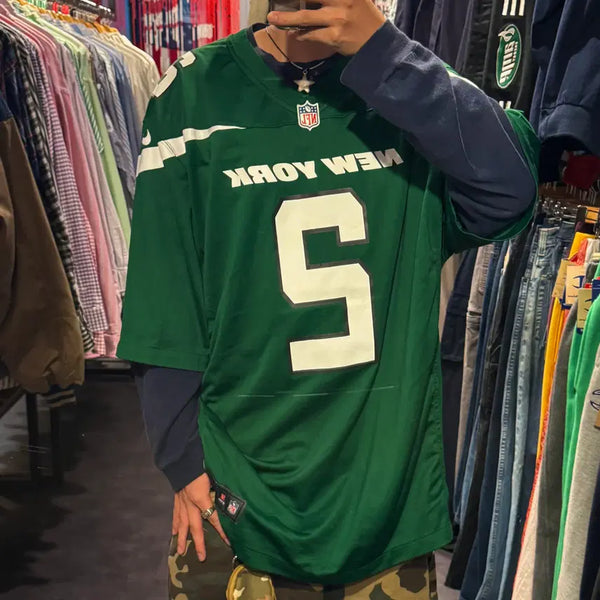 [BUNJANG] IM NFL x Nike Wilson Short Sleeve Jersey Green XXL / [IM] NFL x nike NO.2 WILSON 반팔져지 그린
