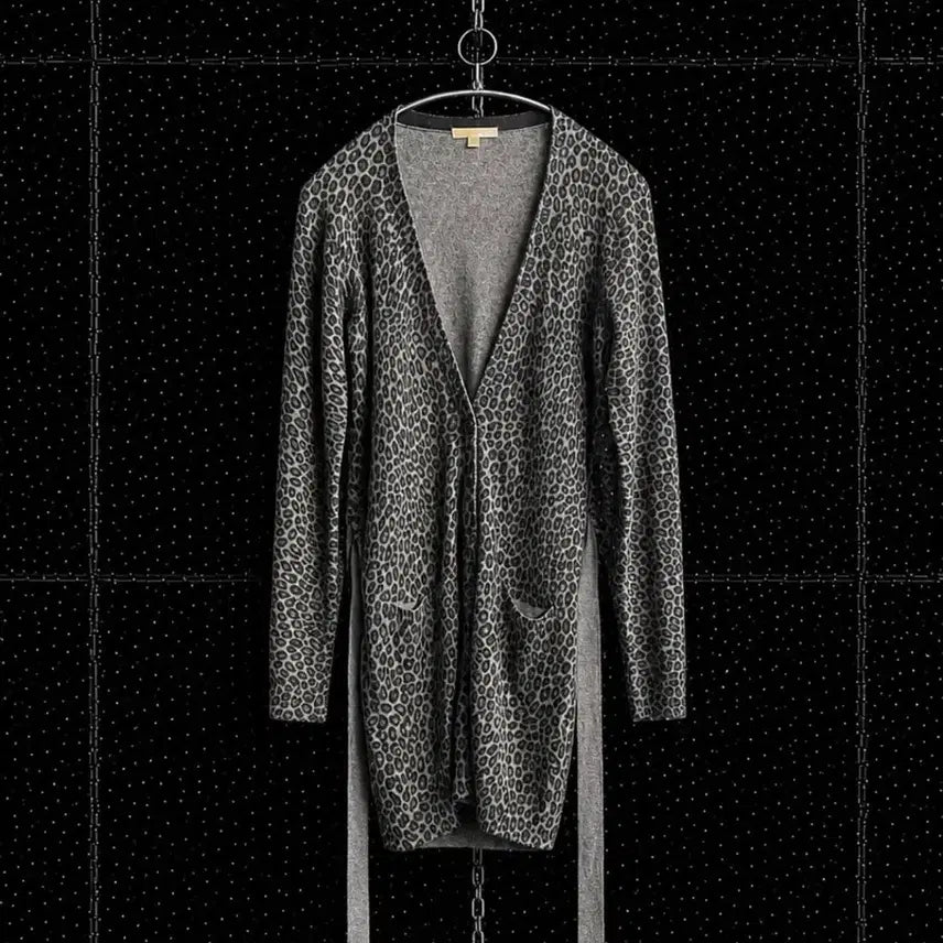 [BUNJANG] Michael Kors Leopard Cardigan / Michael Kors 레오파드 가디건