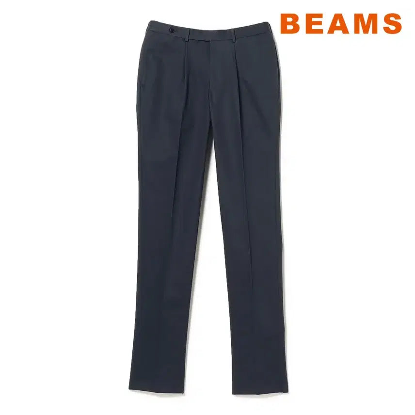 [BUNJANG] BEAMS F One-Tuck Cotton Twill Slacks / 빔즈 에프 원턱 코튼 트윌 슬랙스