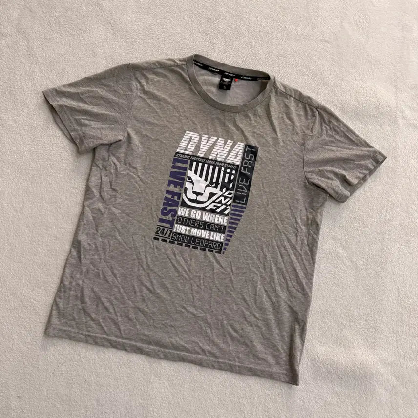 [BUNJANG] Dynafit XL Big Logo Short Sleeve T-Shirt / XL 다이나핏 빅로고 반팔 티셔츠 0526T