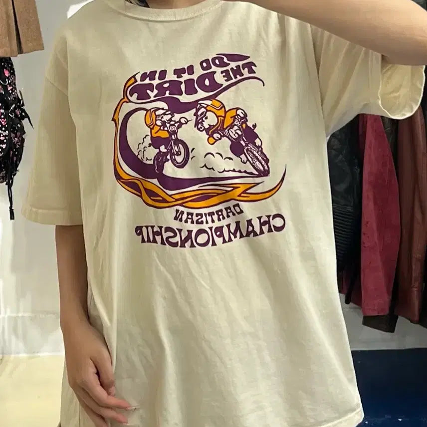 [BUNJANG] Studio Dachisan T-Shirt / Studio 스튜디오다치산 반팔티