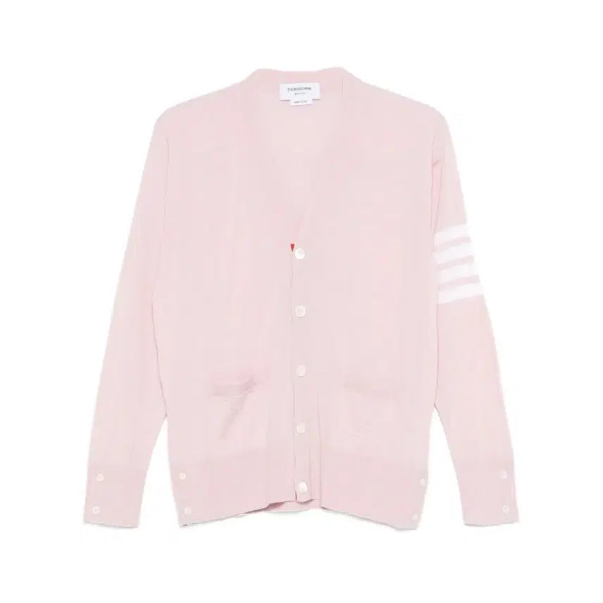 [BUNJANG] Thom Browne Pink Cardigan / 톰브라운 핑크 가디건