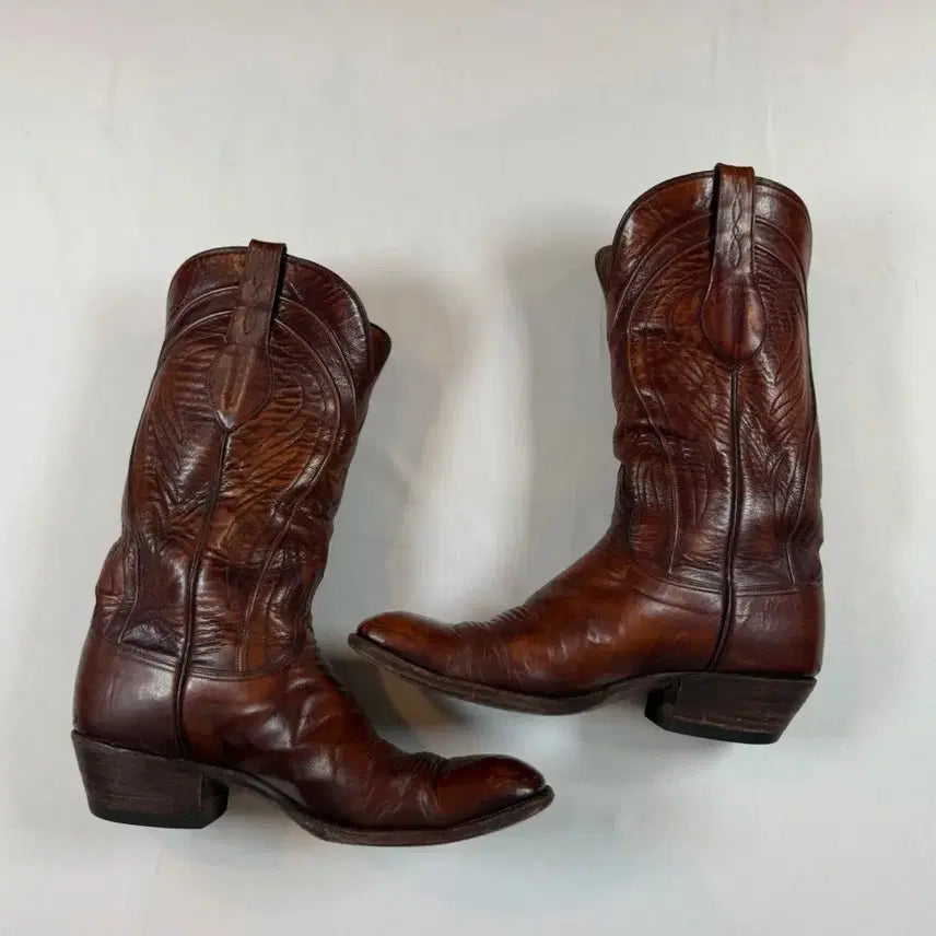 [BUNJANG] Lucchese San Antonio Vintage Western Boots - US 11D / Lucchese 루케시 San Antonio 빈티지 웨스턴 부츠 11D