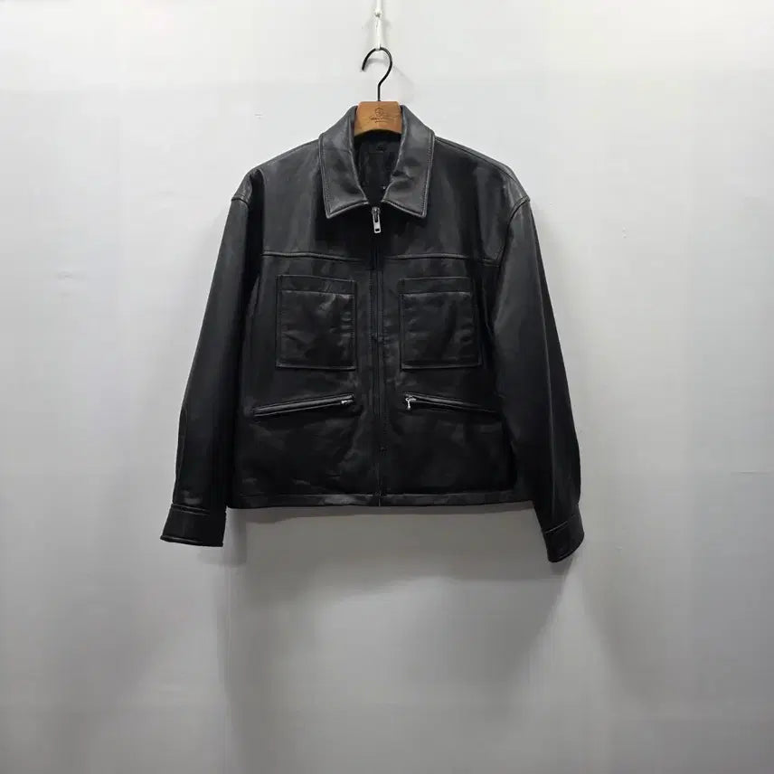[BUNJANG] Flask Genuine Leather Formatted Jacket Size S / 1691 플라스크 양가죽 포멧 자켓 S