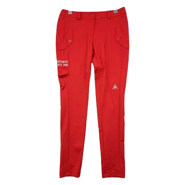 [BUNJANG] Le Coq Sportif Red Golf Pants / 르꼬끄 스포츠 레드 골프 바지 9