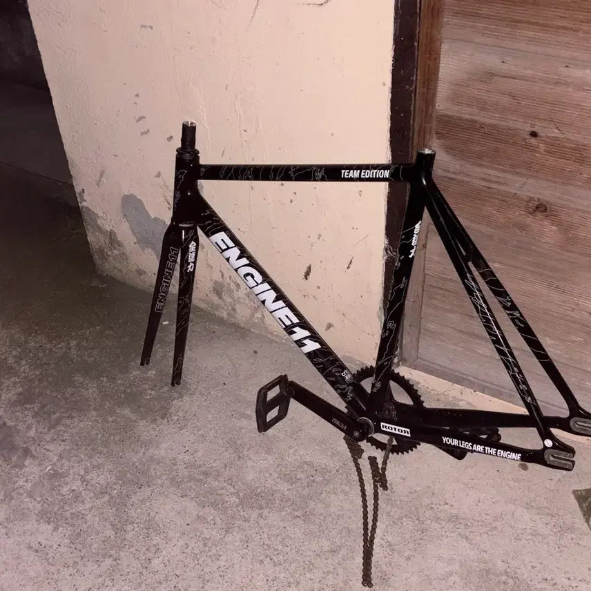 [BUNJANG] Ism Chain Gold Crank Road Bike Pedals / 팀에디션 무하자 판교