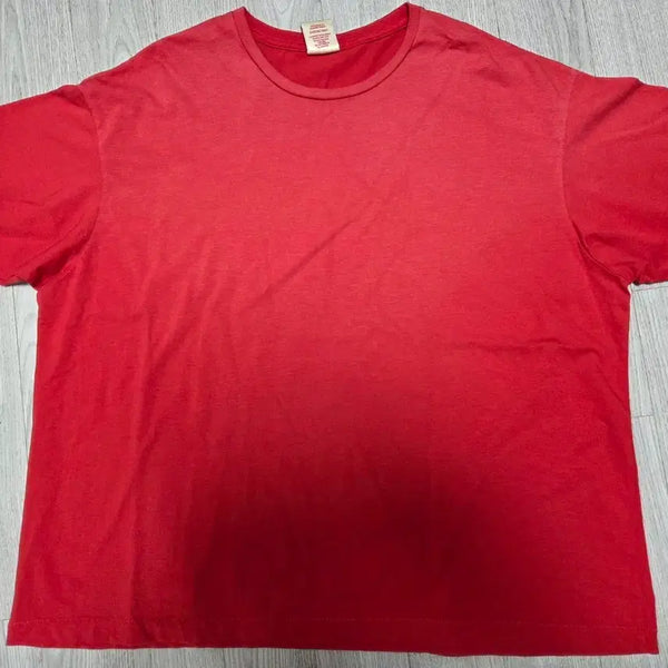 [BUNJANG] VERIVERY Blank Tee Red / 2) 뤡코즈 블랭크티 레드