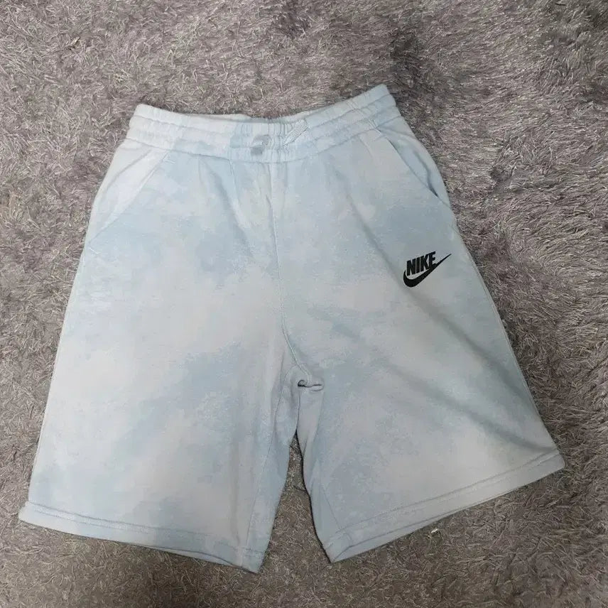 [BUNJANG] Nike Tie-Dye Half Sweatpants Boys XL (13-14) / 나이키 반바지 타이다이 하프 스웻 팬츠 블루 보이즈 xl 13-14