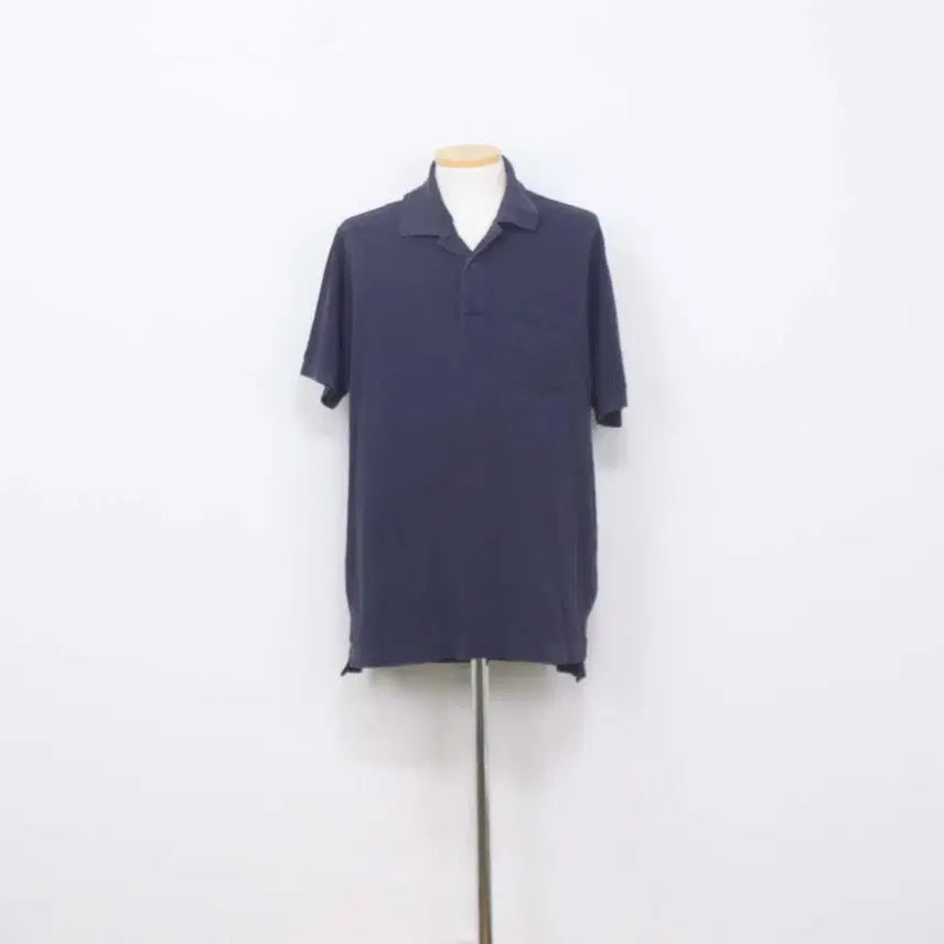 [BUNJANG] LACOSTE Men's Dark Navy Breathable Stretch Cotton Short Sleeve Polo Shirt Size 105 / [정품] 라코스테(LACOSTE) 남성 다크네이비 통기성 신축성 면 반팔 카라티 PK셔츠 105사이즈 정인샵
