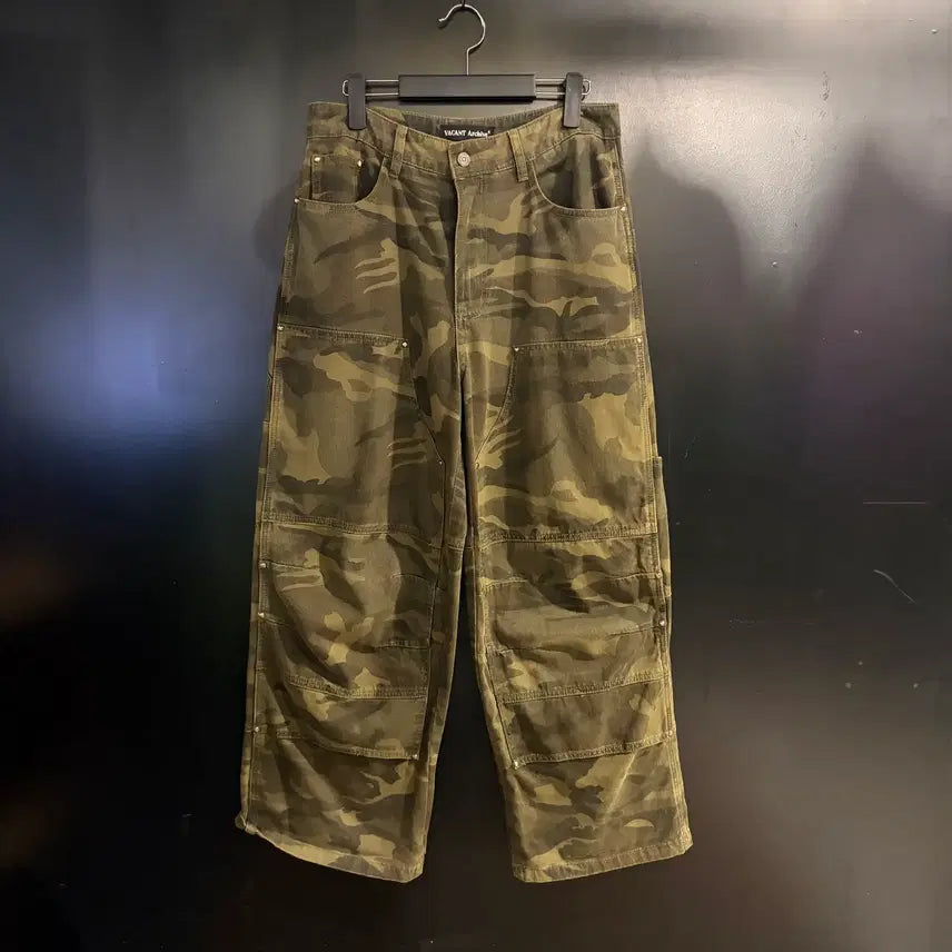 [BUNJANG] Vacant Archive Unisex Nova Carpenter Pants Camo / 베이컨트 아카이브 유니섹스 노바 카펜터 팬츠 카모