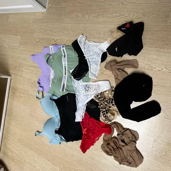 [BUNJANG] Bundle Set Lingerie and Stockings / 가장아끼는 속옷.팬티.브라.스타킹 일괄 (손세탁 후 배송)16