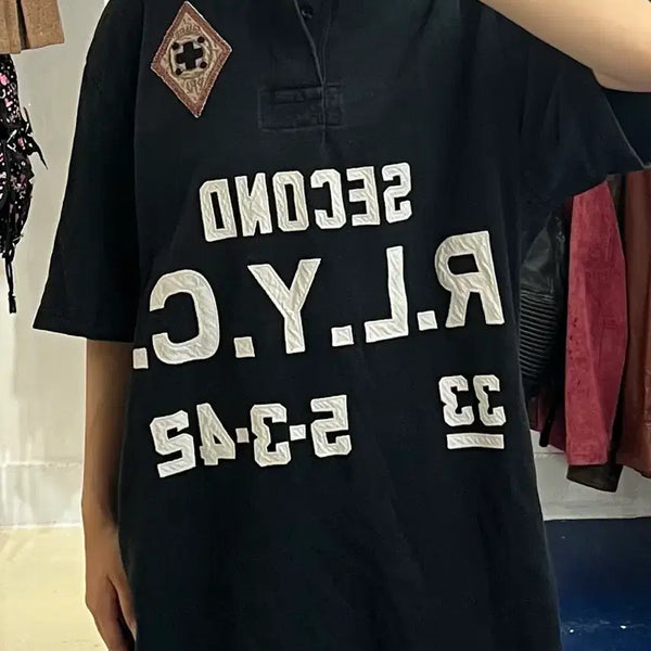 [BUNJANG] Polo Ralph Lauren RLYC Short Sleeve Polo Shirt / PRL 폴로 랄프로렌 RLYC 반팔 카라티
