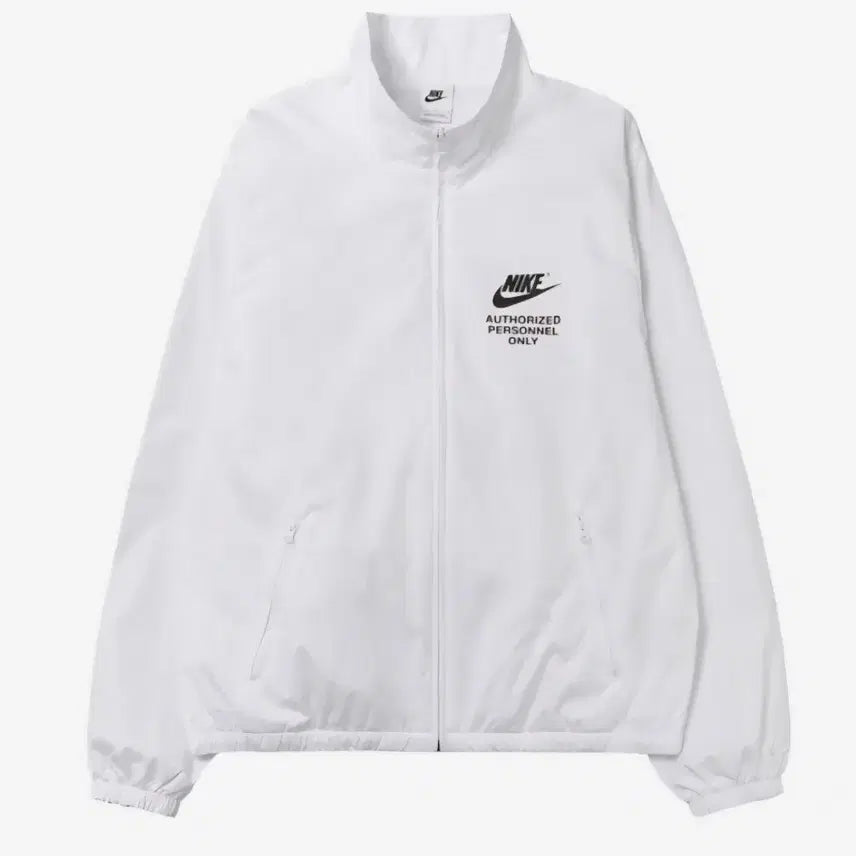[BUNJANG] Nike White Windbreaker Jacket XL / 나이키 화이트 바람막이 자켓