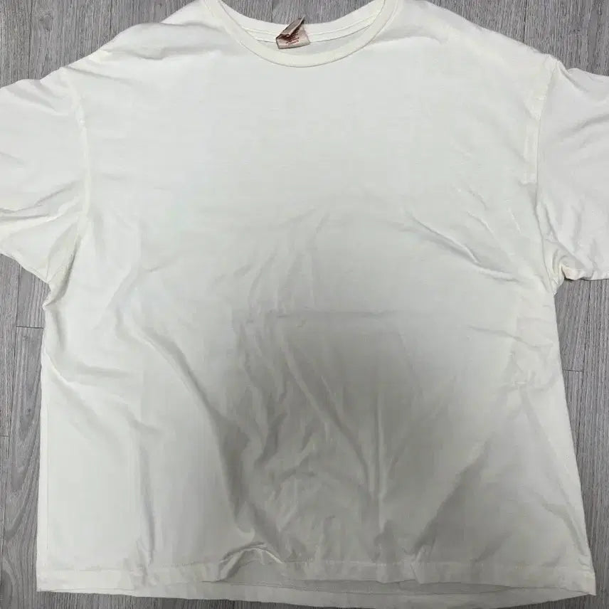 [BUNJANG] WEGO Blank Tee White / 2) 뤡코즈 블랭크티 화이트