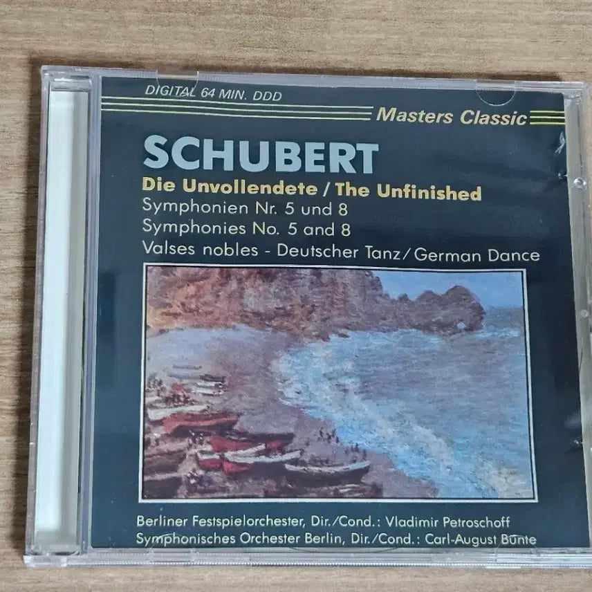 [BUNJANG] Schubert Symphony No. 8 "Unfinished" & Symphony No. 5, 7 Waltzes, German Dance CD / Schubert - Symphony No. 8 "Unfinished" / Symphony No. 5 / 7 Waltzes / German Dance (수입CD)