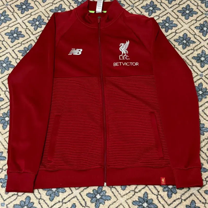 [BUNJANG] New Balance Liverpool FC Zip-Up Jacket / 뉴발란스 리버풀 FC 집업 자켓
