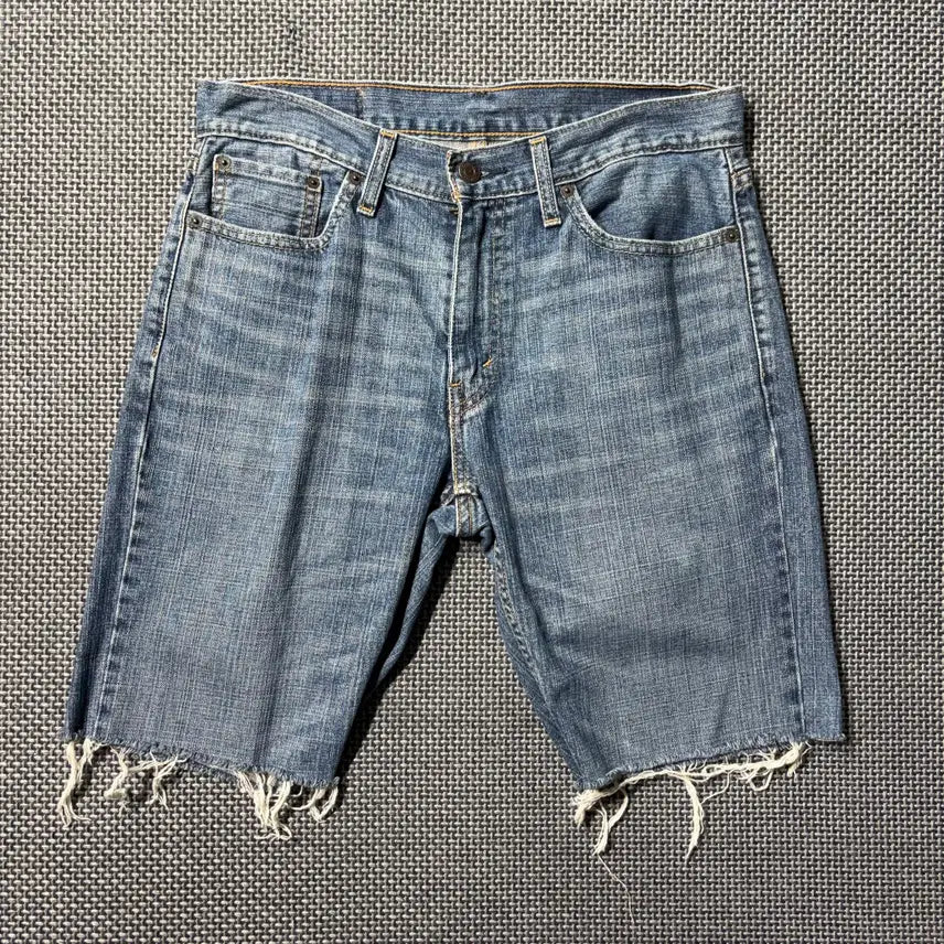 [BUNJANG] Levi's 559 Relaxed Fit Half Denim Shorts / 리바이스 559 하프 데님 반바지 old-8915