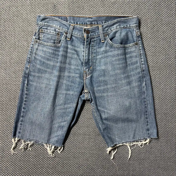 [BUNJANG] Levi's 559 Relaxed Fit Half Denim Shorts / 리바이스 559 하프 데님 반바지 old-8915