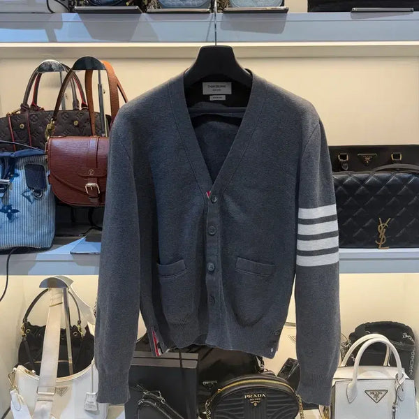 [BUNJANG] Thom Browne Milano Cardigan Grey / [정품/1size] 톰브라운 밀라노 가디건