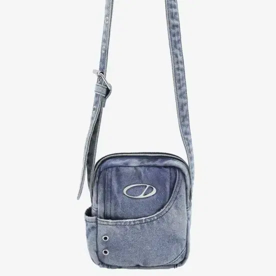 [BUNJANG] ODD STUDIO ODD Signature Denim Mini Crossbody Bag - Blue / 오드스튜디오 오드 시그니처 데님 미니 크로스백 - BLUE