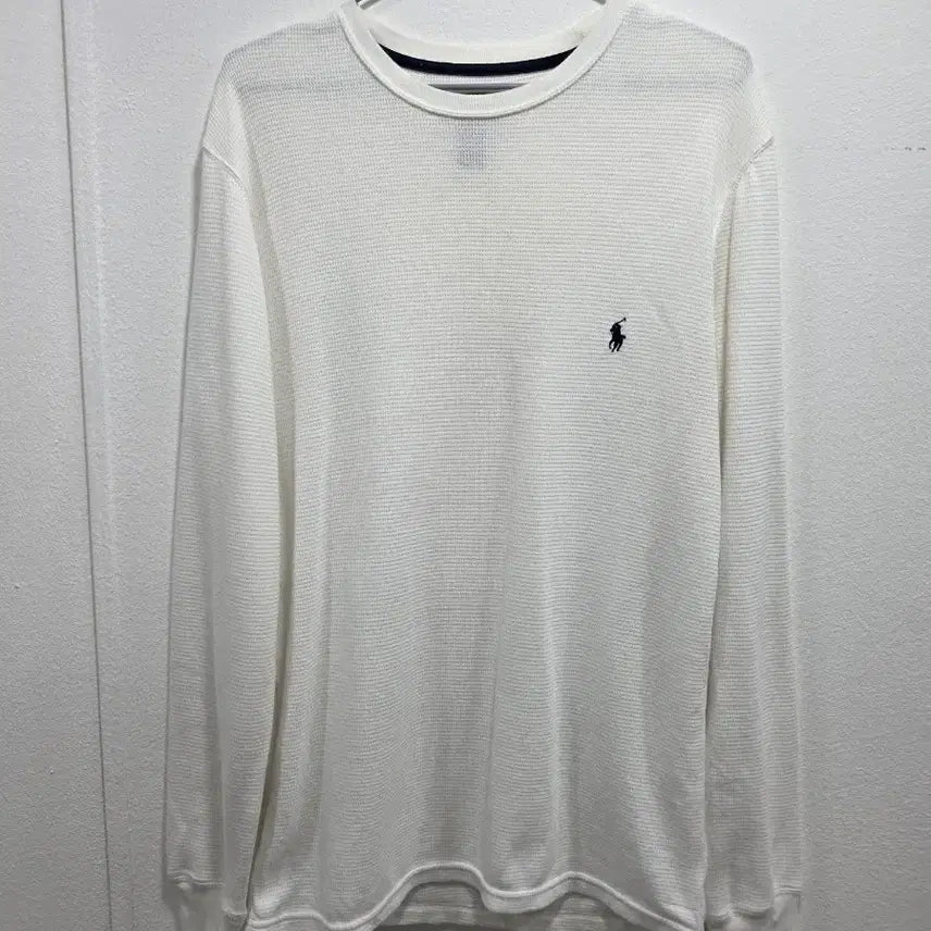 [BUNJANG] Polo Ralph Lauren Waffle Long Sleeve Shirt / 폴로 와플 롱 슬리보