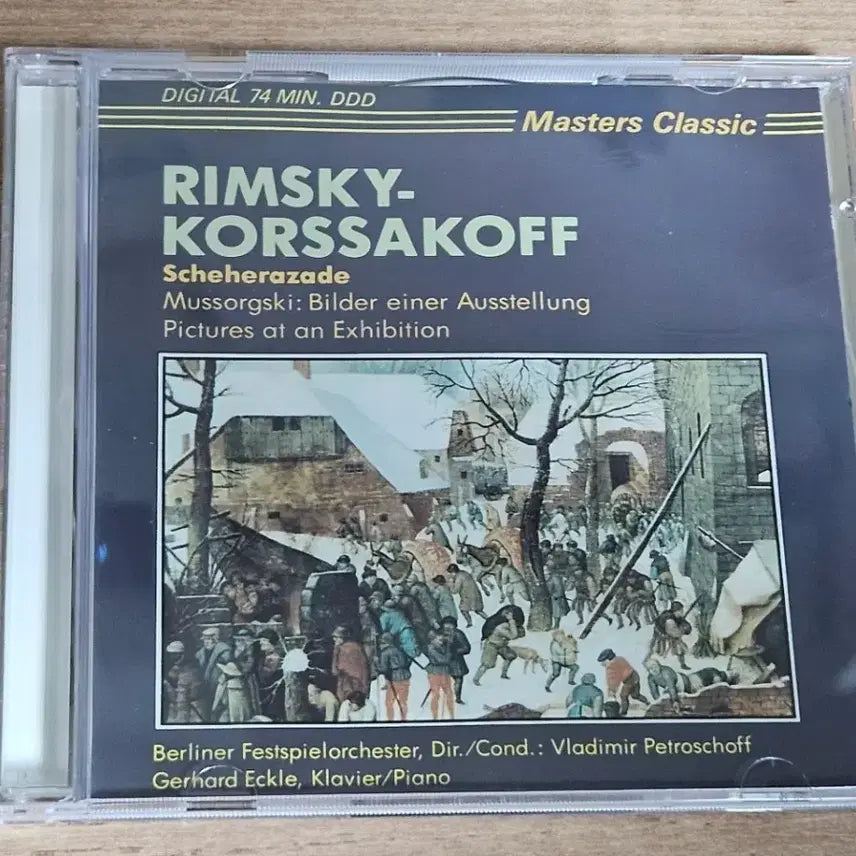 [BUNJANG] Rimsky-Korsakov Scheherazade / Mussorgsky Pictures at an Exhibition Imported CD / Rimsky-Korsakov - Scheherazade / Modest Mussorgsky - Pictures at an Exhibition (수입CD)