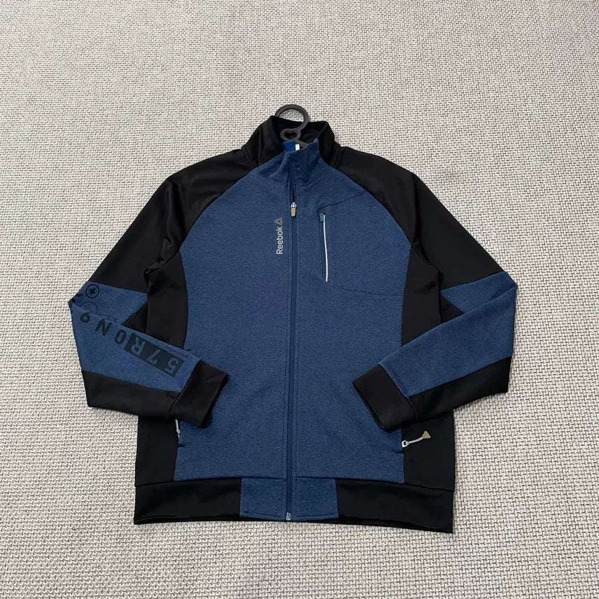 [BUNJANG] Reebok Tracksuit Zip-Up Top L (Size 100) / L 리복 트레이닝복 집업 상의 N.9169