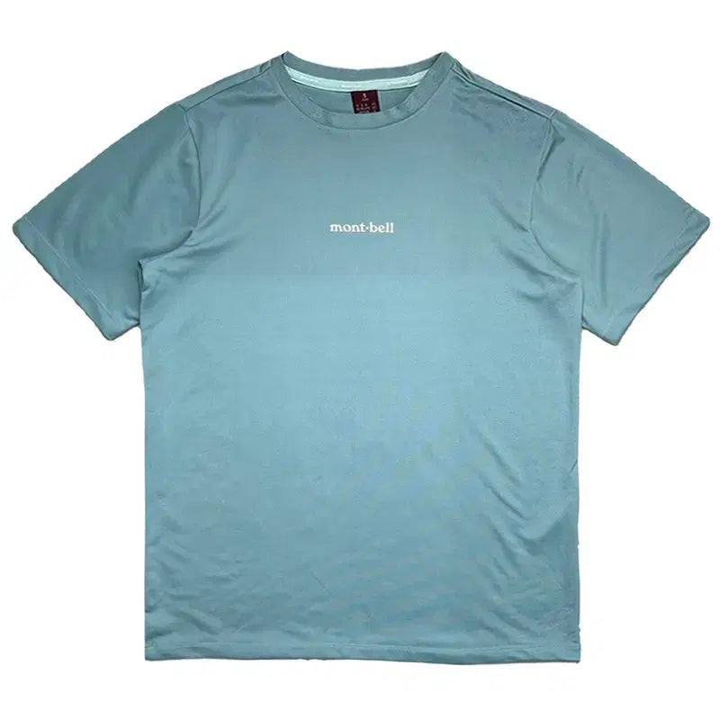 [BUNJANG] Mont Bell T-Shirt Light Blue S / MONT-BELL 티셔츠 라이트 블루 S