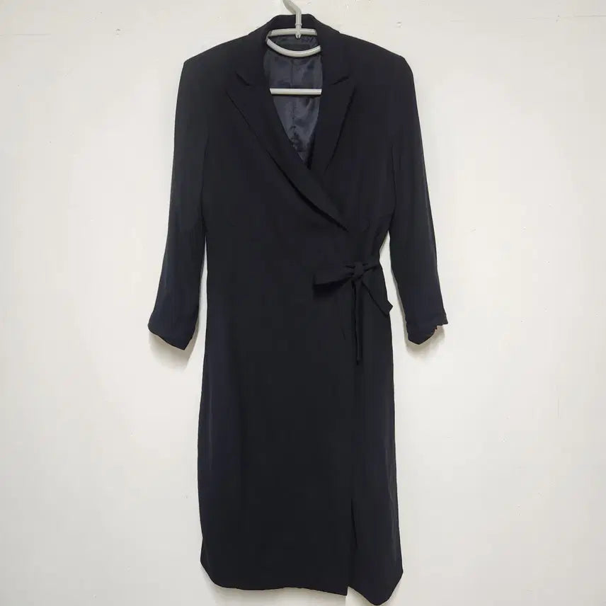 [BUNJANG] MINE One-Piece Dress with Waist Tie / 정품 MINE(마인) 원피스 (허리끈포함)