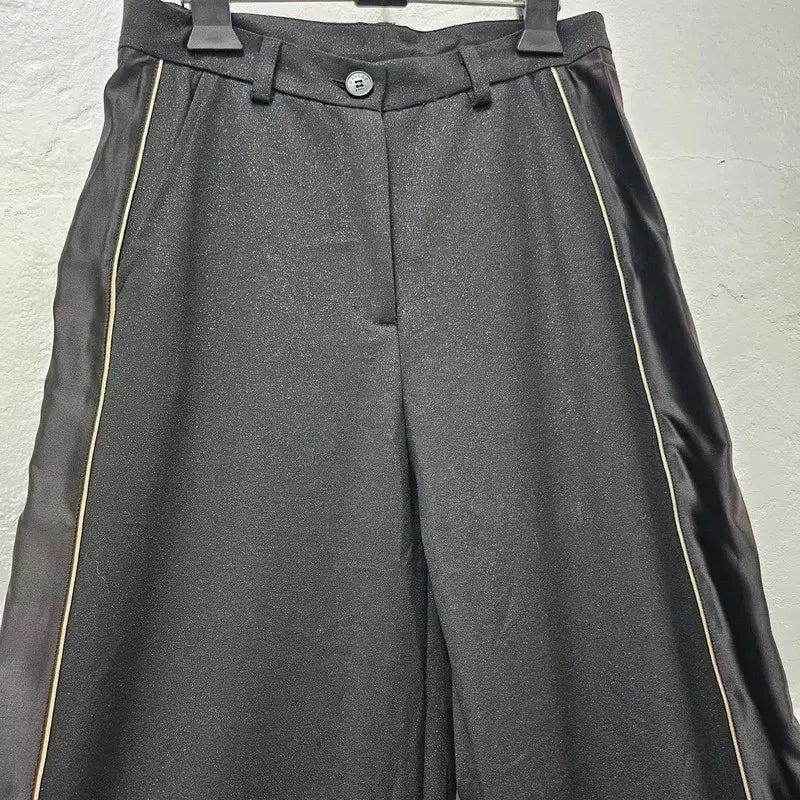 [BUNJANG] GALLE Black Wide Bootcut Pants (Size 26) / GALLE 바지 여 26 J6542