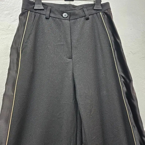 [BUNJANG] GALLE Black Wide Bootcut Pants (Size 26) / GALLE 바지 여 26 J6542