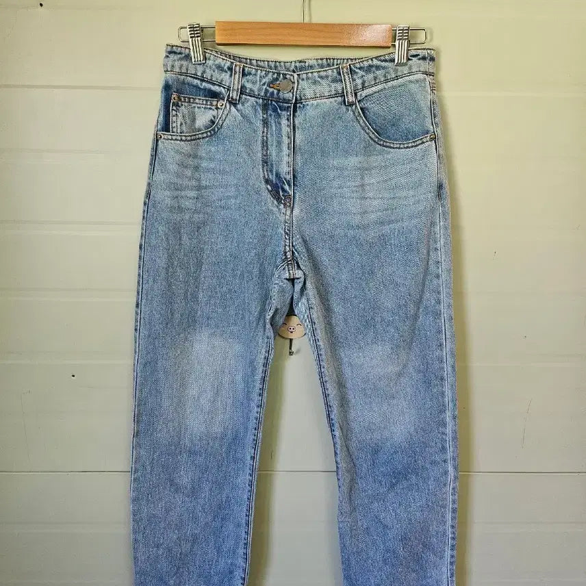 [BUNJANG] SJSJ Light Wash Wide Leg Denim Pants / 한섬 SJSJ 청바지
