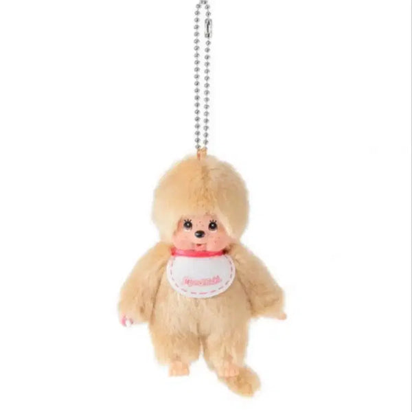 [BUNJANG] Monchhichi Mini Beige Keychain / 몬치치 미니 베이지 키링