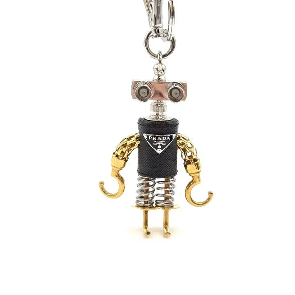 [BUNJANG] Prada Robot Saffiano Leather Keyring (2TR103) / [다올 범어점] 프라다 로봇 사피아노 키링(2TR103) 상태 S
