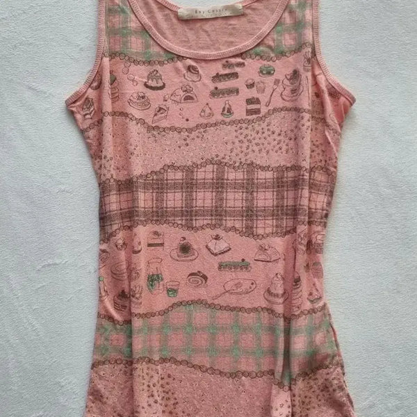 [BUNJANG] Vintage Mori Girl Gyaru Camisole / 빈티지 모리걸 갸루 나시