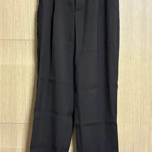 [BUNJANG] Unbranded Double Lock Back Banding Baggy Fit Slacks - Size S / (나눔) 이중잠금 뒷밴딩 배기핏 슬랙스 S