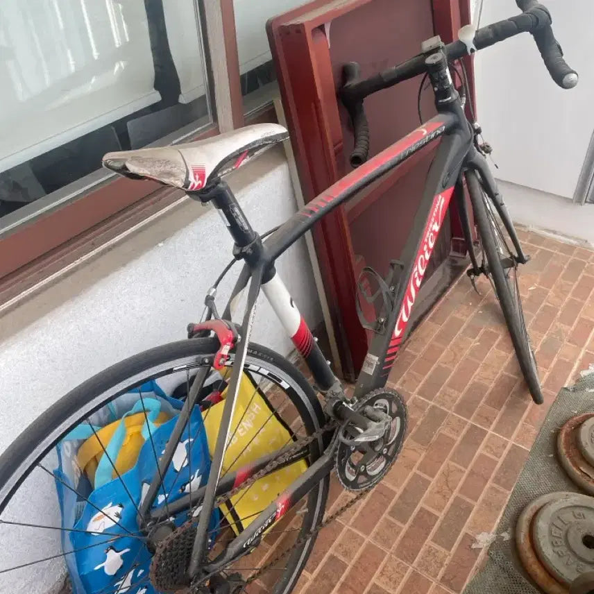 [BUNJANG] Wilier Road Bicycle (Black, White, Red) / 윌리어 로드 자전거 검흰빨