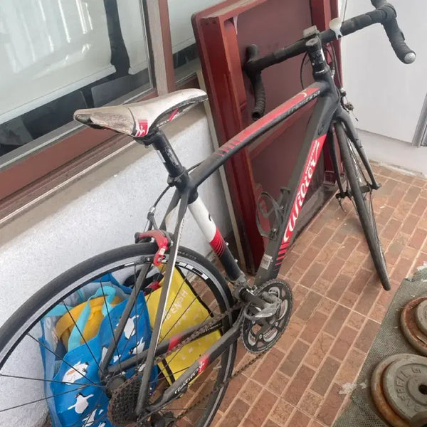 [BUNJANG] Wilier Road Bicycle (Black, White, Red) / 윌리어 로드 자전거 검흰빨