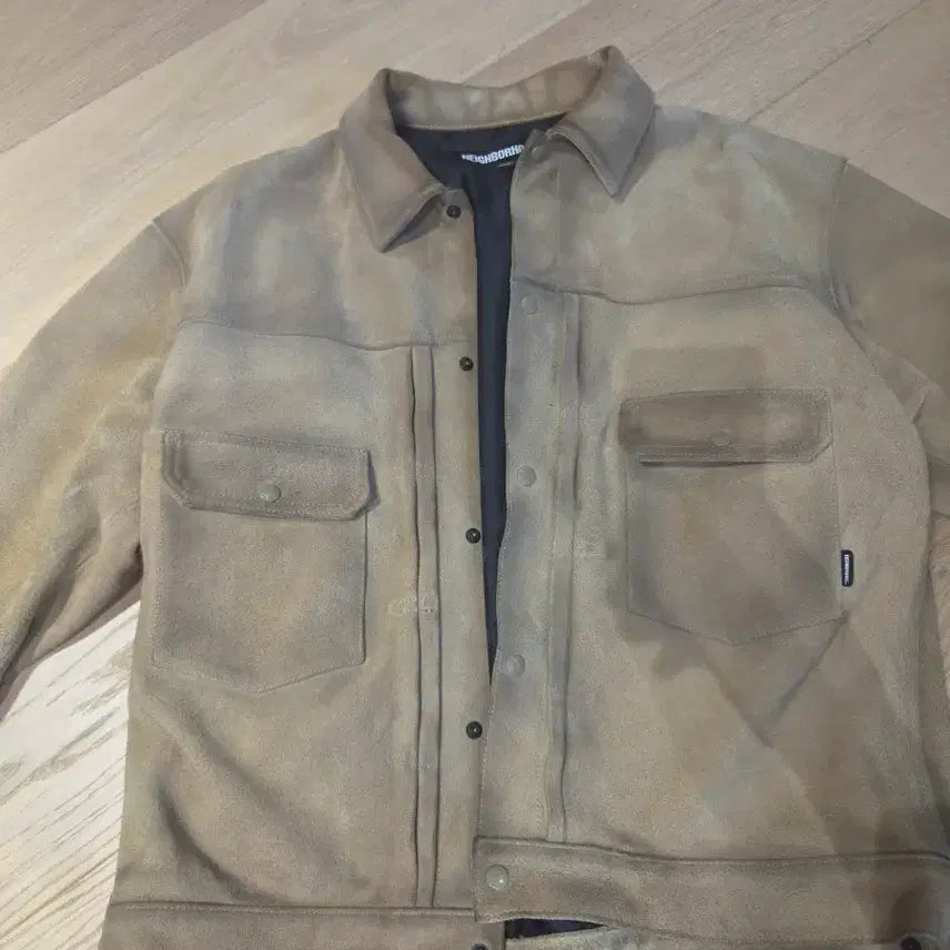 [BUNJANG] Neighborhood Suede Trucker Jacket XL / 네이버후드 스웨이드 트러커 XL