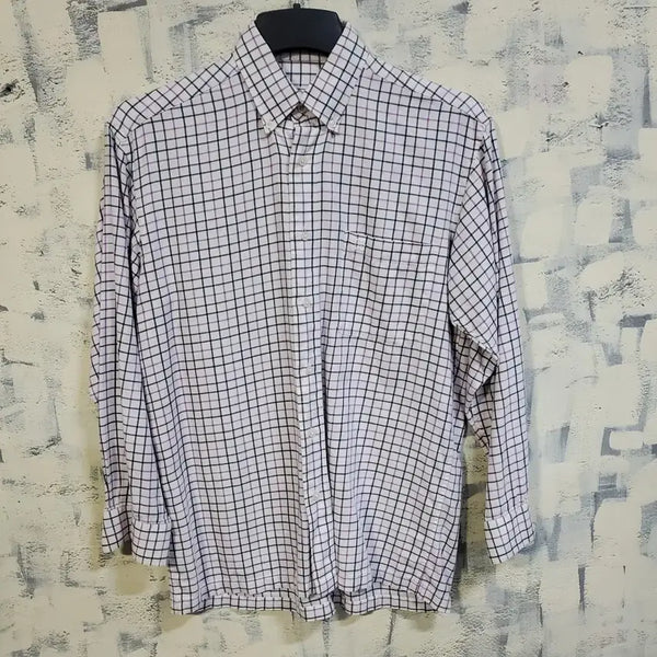 [BUNJANG] Daks Check Long Sleeve Shirt Size 95 / 닥스 체크 긴팔 셔츠 95