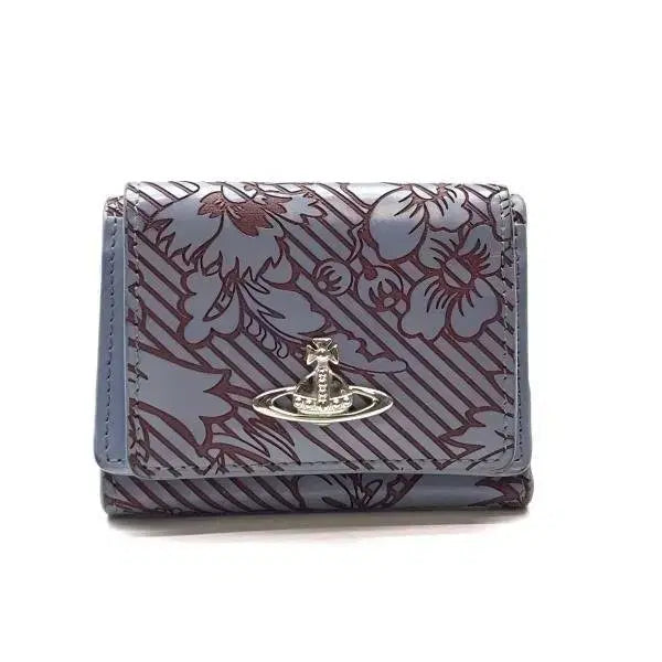 [BUNJANG] Vivienne Westwood OB Pattern Trifold Wallet / 비비안 웨스트우드 ob 패턴 트리폴드 지갑
