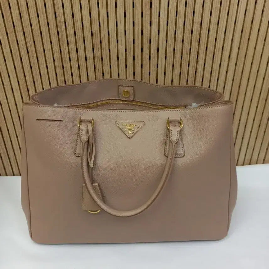 [BUNJANG] Prada Lux Tote Bag Baby Pink / 프라다 럭스 베이비핑크