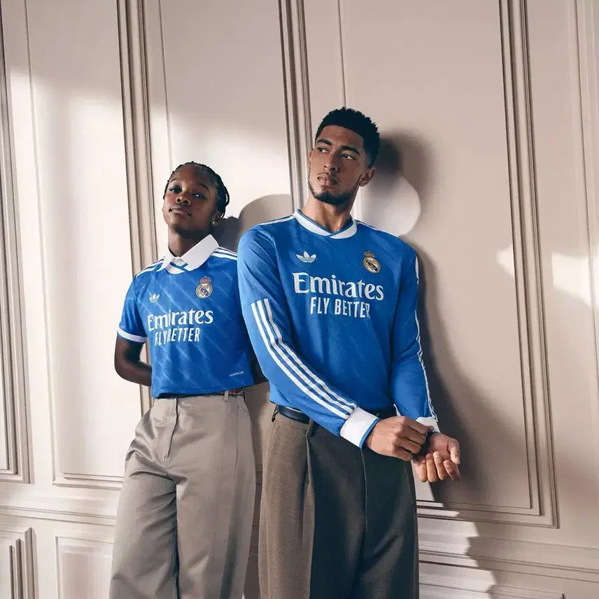 [BUNJANG] Adidas Real Madrid 25/26 Third Long Sleeve Jersey / 아디다스 레알마드리드 25/26 써드 긴팔 저지